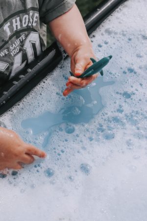 Bubble water play